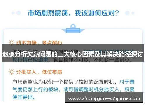 赵鹏分析欠薪问题的三大核心因素及其解决路径探讨